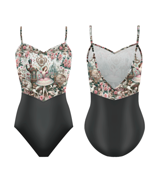 Children's Clara Nutcracker Leotard Ebony