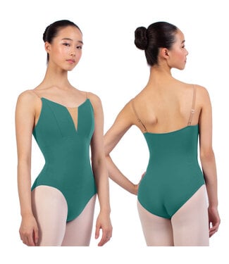 Nikolay Ladies' DA1930MPN Charlotte Camisole Leotard Malachite