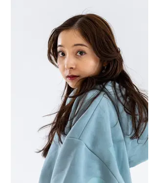 Barre Trash Oversized Hoodie Powder Blue