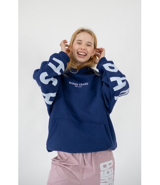Barre Trash Oversized Hoodie Navy