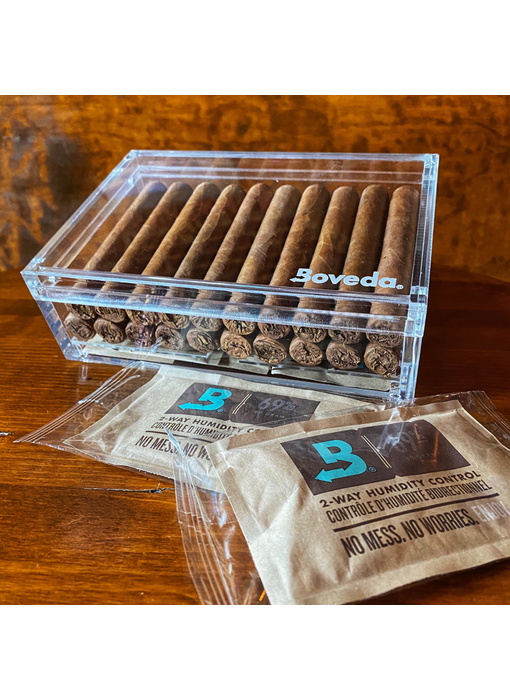 Humidor Boveda Acrylic 12-20 Count