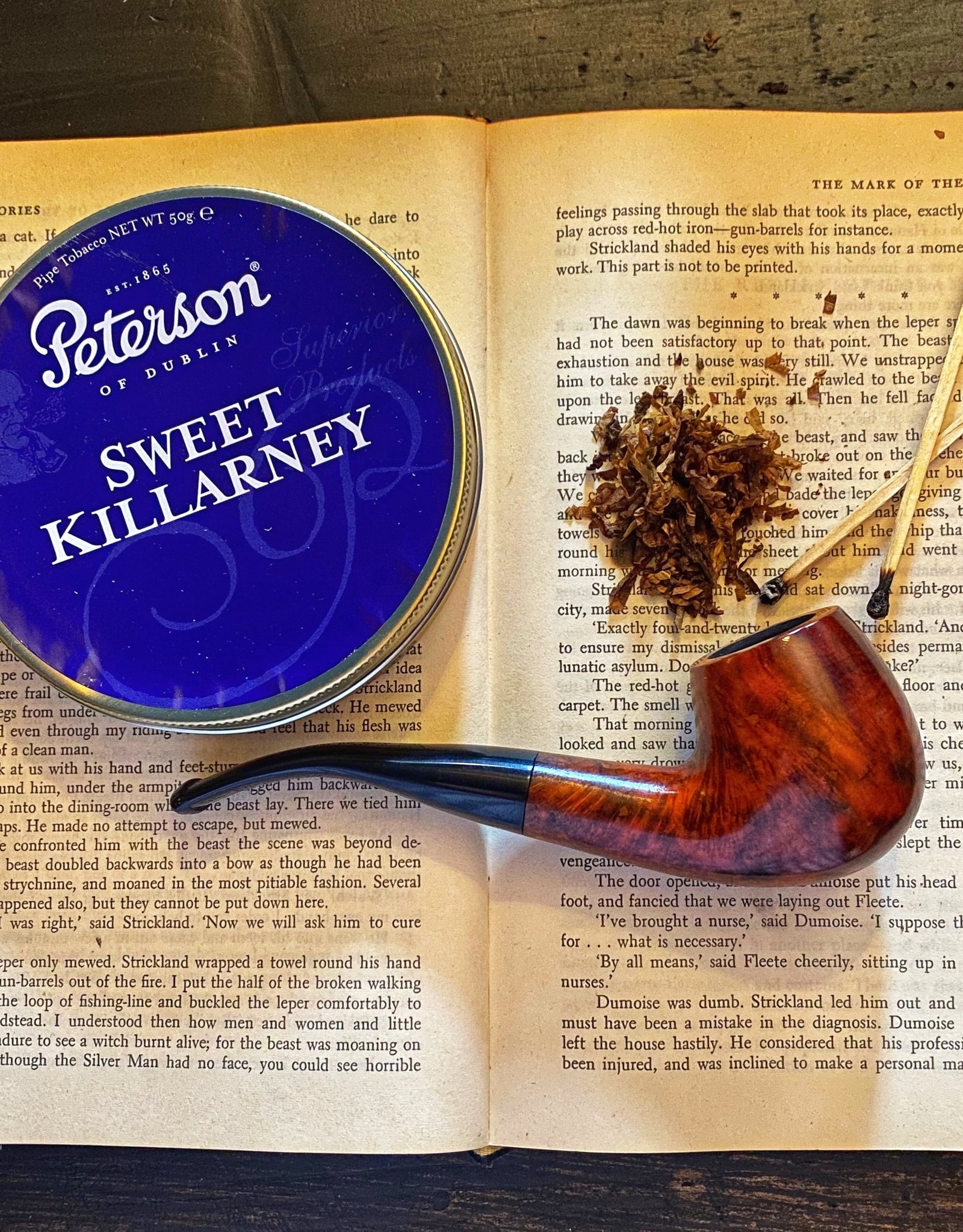 Peterson Pipe Tobacco Sweet Killarney 50g - Cigar Art