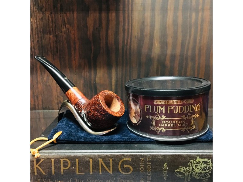 Seattle Pipe Club Seattle Pipe Club Pipe Tobacco Plum Pudding Barrel Age 2oz