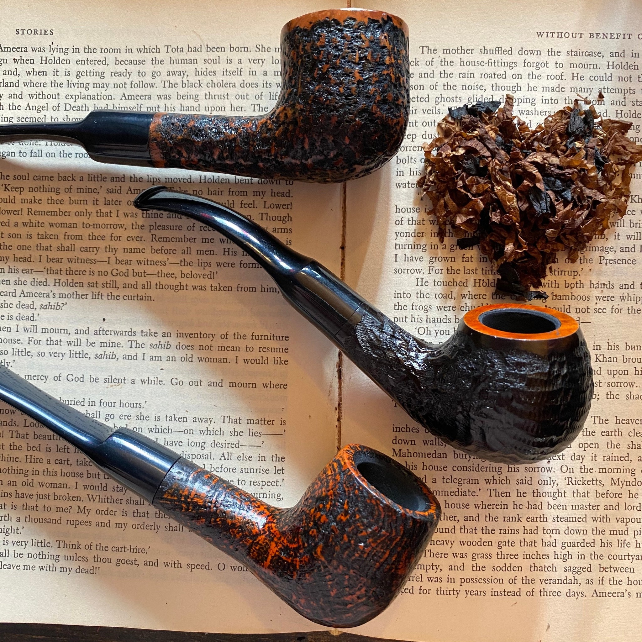 Basket Pipes Rustic Cigar Art