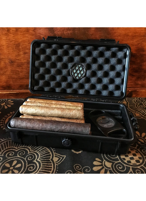 Humidors Hard Shell 5-10 Cigar Travel Case