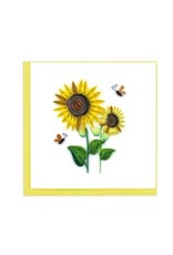 Quilling Card Lg - Sunflower