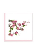 Quilling Card LG - Cherry Blossoms