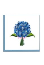 Quilling Card Lg- Hydrangea