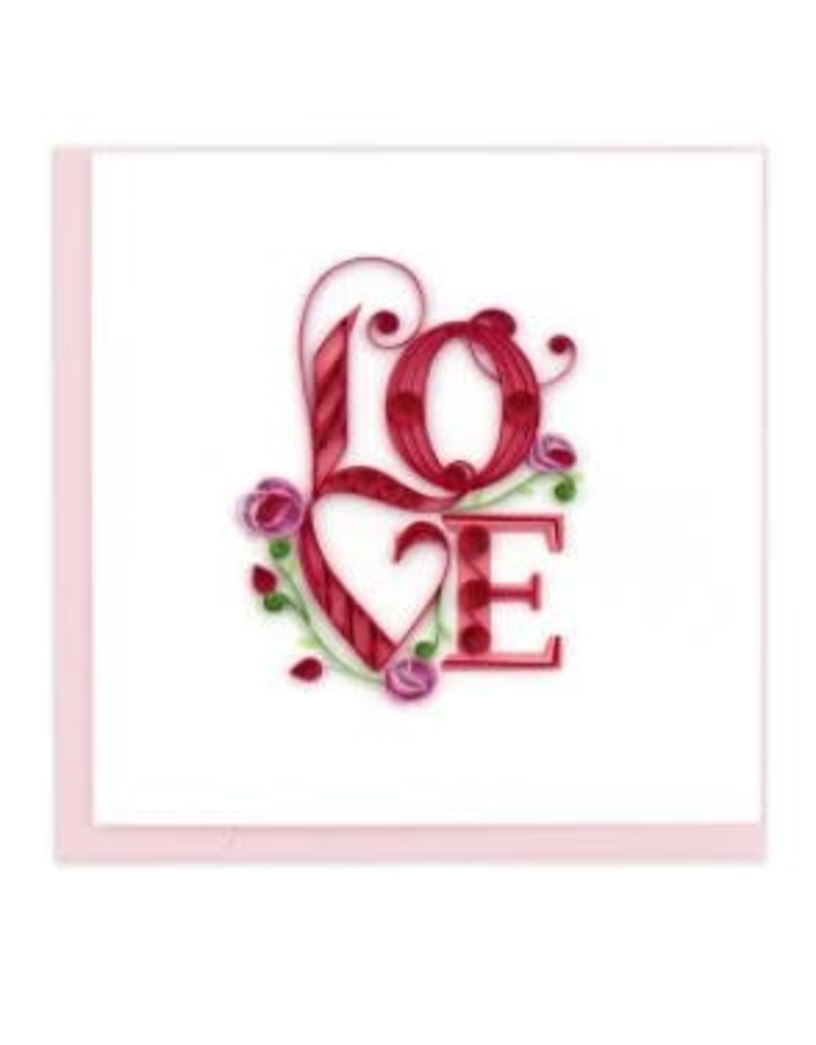 Quilling Card LG- LOVE