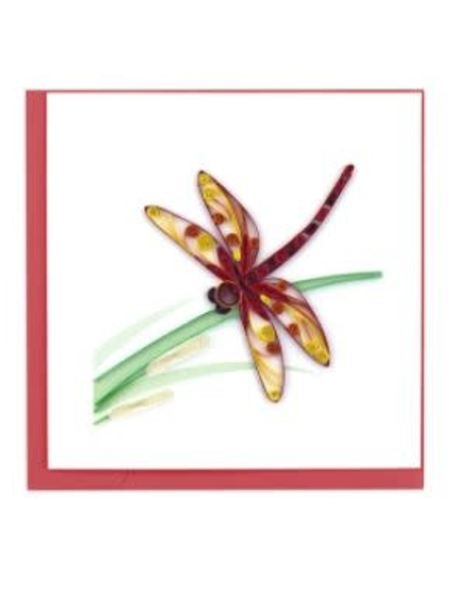 Quilling Card Lg- Dragonfly