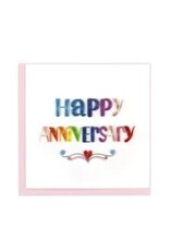 Quilling Card Lg- Happy Anniversary