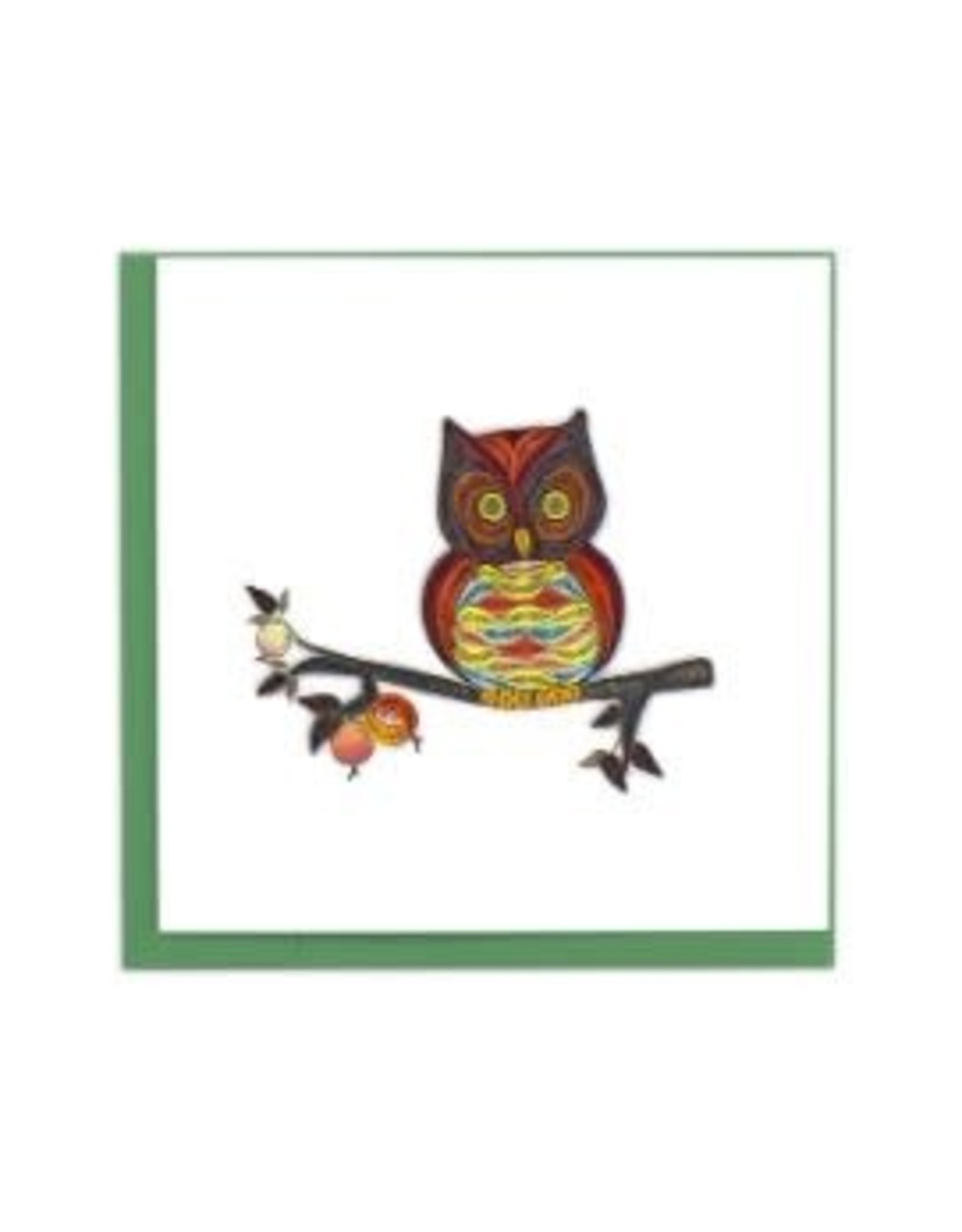 Quilling Card  - Owl