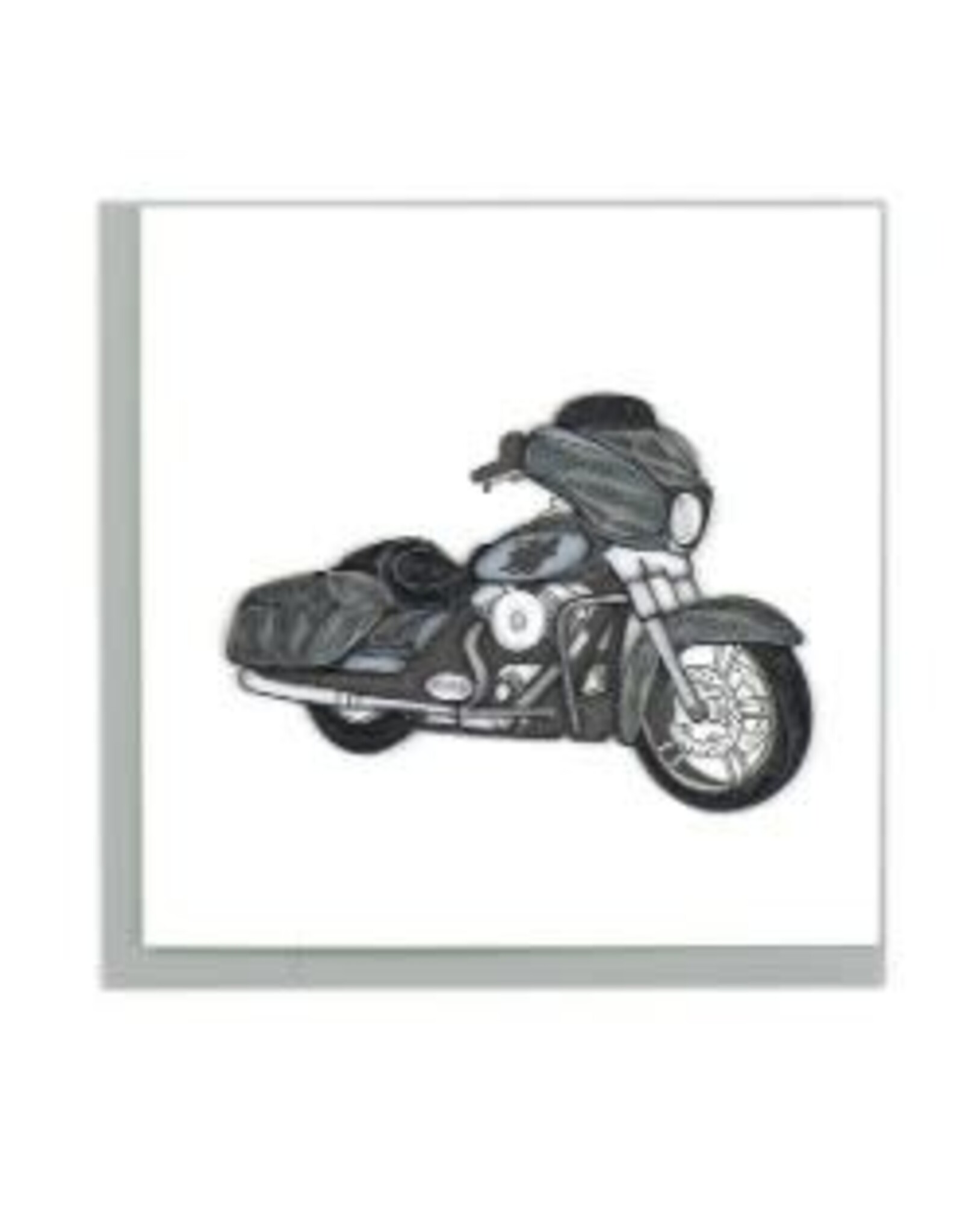 Quilling Card Lg- Motorcycle