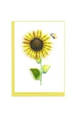 Quilling Card Sm- Sunflower