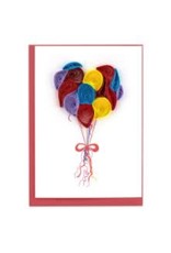 Quilling Card Sm - Balloons