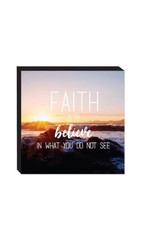 Faith 3" Block Art -  5306