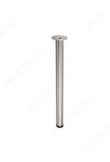 Stainless Steel round table leg - 28"h