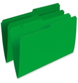 Green Legal File Folders