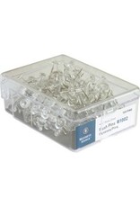 PUSH PINS         *CLEAR*1C/BX
