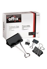 Offix Foldback Clips Box 12