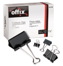 Offix Foldback Clips Box 12