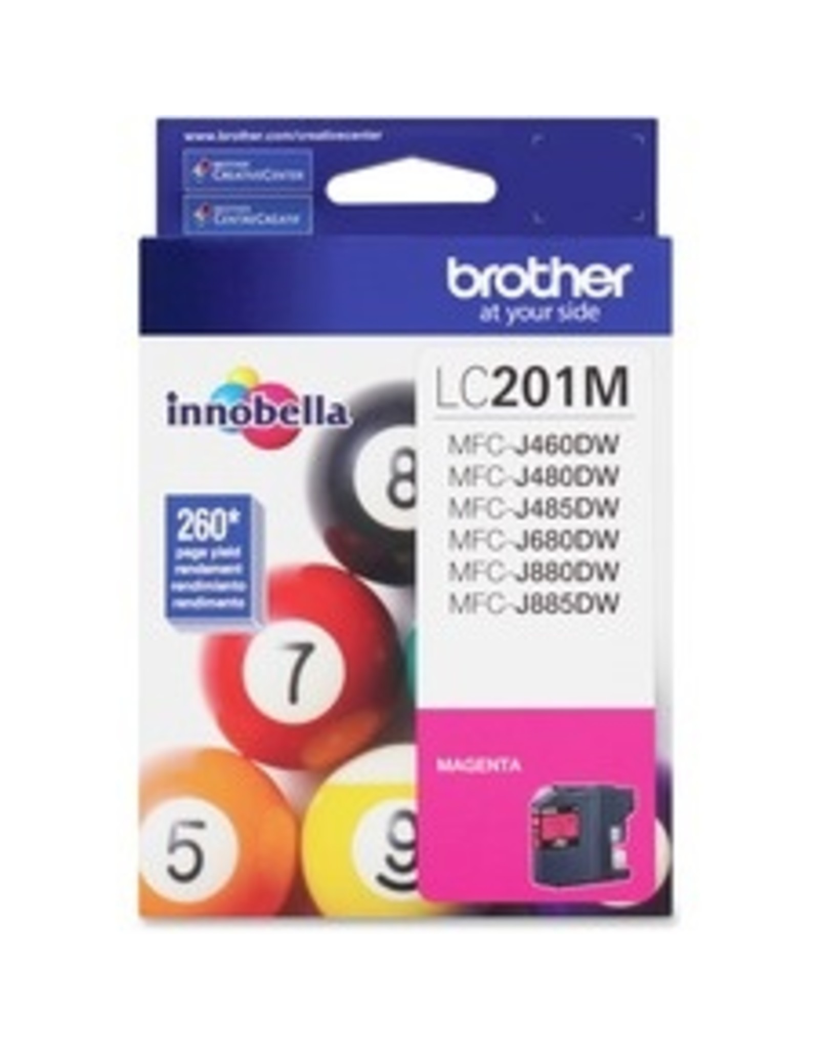 Brother Brother LC201 Magenta Ink Cartridge