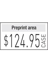 Monarch White Removable Labels