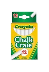 CHALK, CRAYOLA SWAN *WHT*12/PK