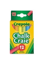 CHALK, CRAYOLA COLOUREX AST*12