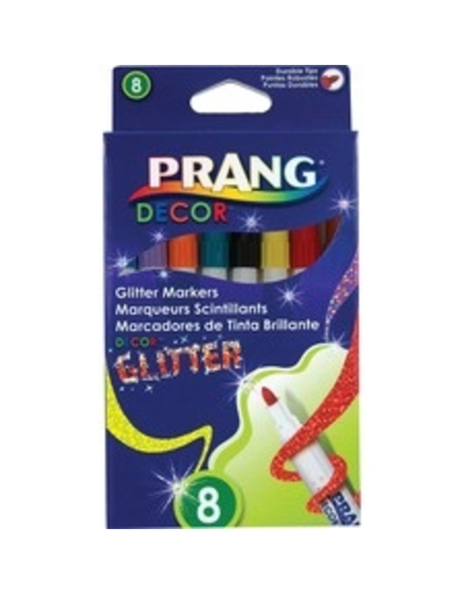 MARKER DECOR GLITTER    *8/BX