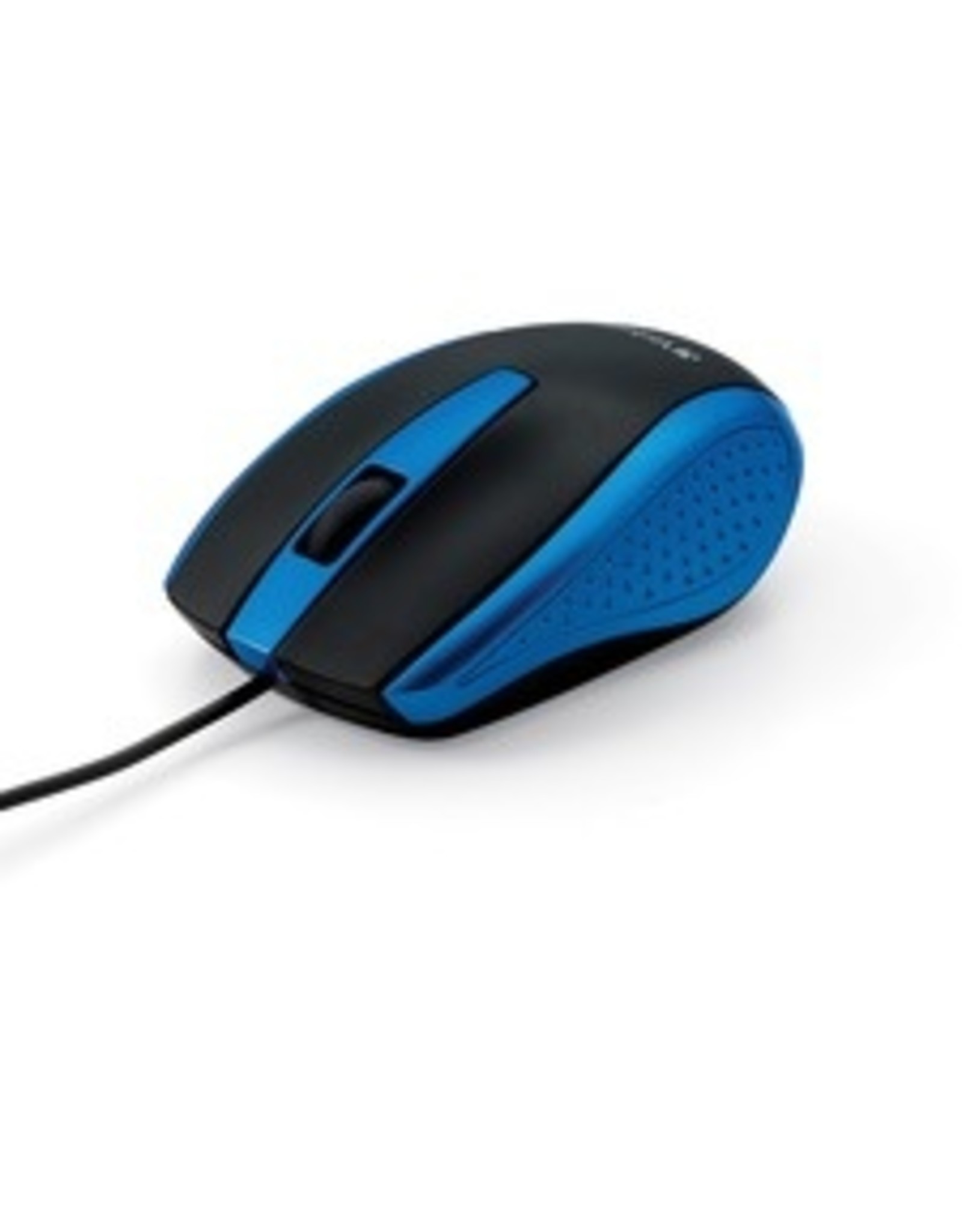 Verbatim Corded Notebook Optical Mouse - Blue