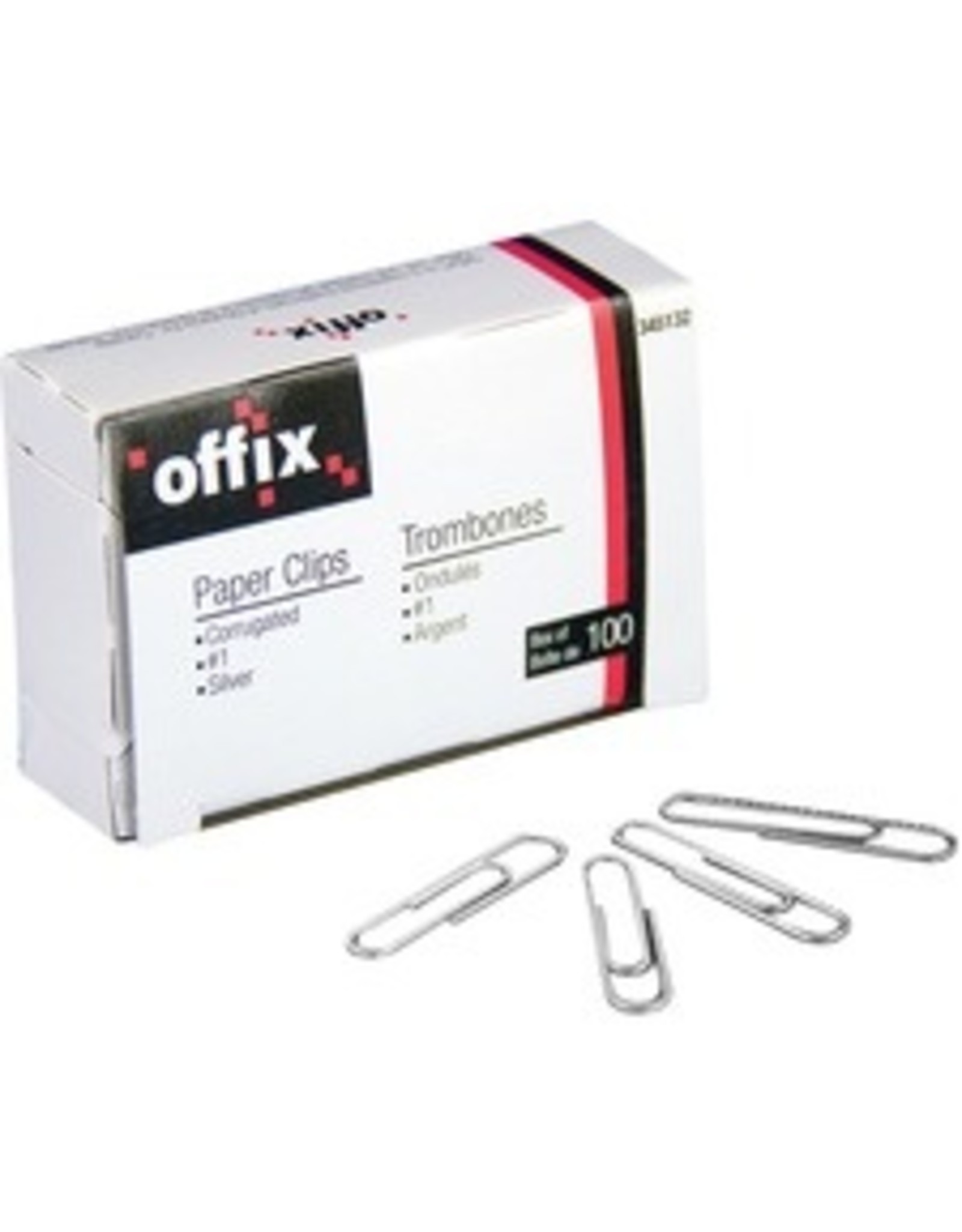 CLIP #1 CORRUG,OFFIX, 100/BX