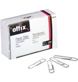 CLIP #1 CORRUG,OFFIX, 100/BX