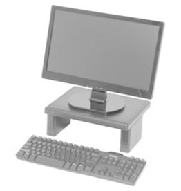 MONITOR RISER LCD (MP107-BLK)