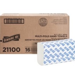 TOWEL M/FOLD 3PART WHT 250/pk