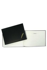 GUEST BK QUILL 7X10 100PG BLK