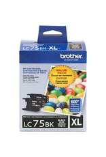 Brother Brother LC75 XL Black 2 pack