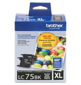 Brother Brother LC75 XL Black 2 pack