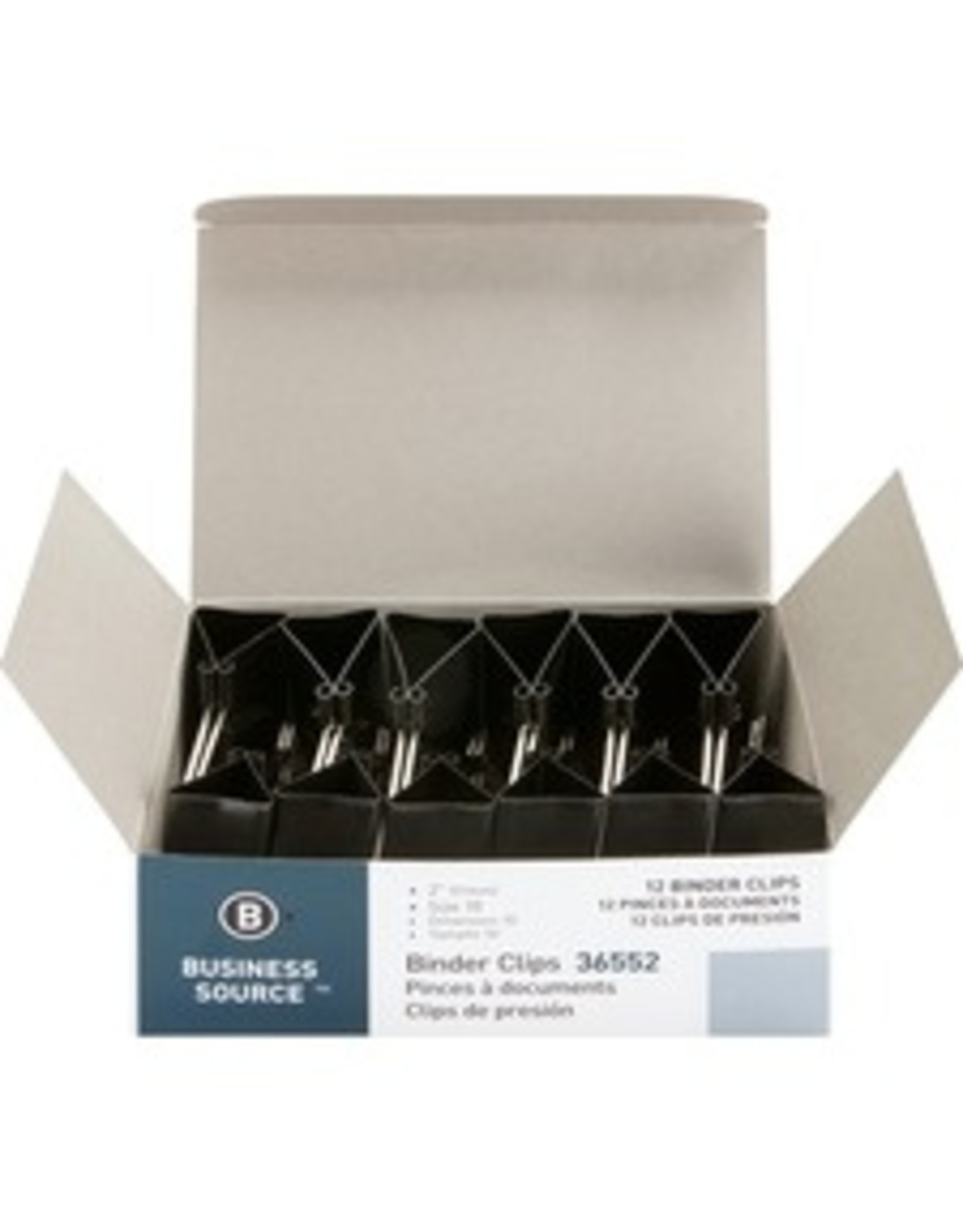 CLIP,BINDER,LRG,12EA