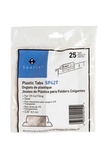 TABS PLASTIC HFF 2.25'' CLEAR