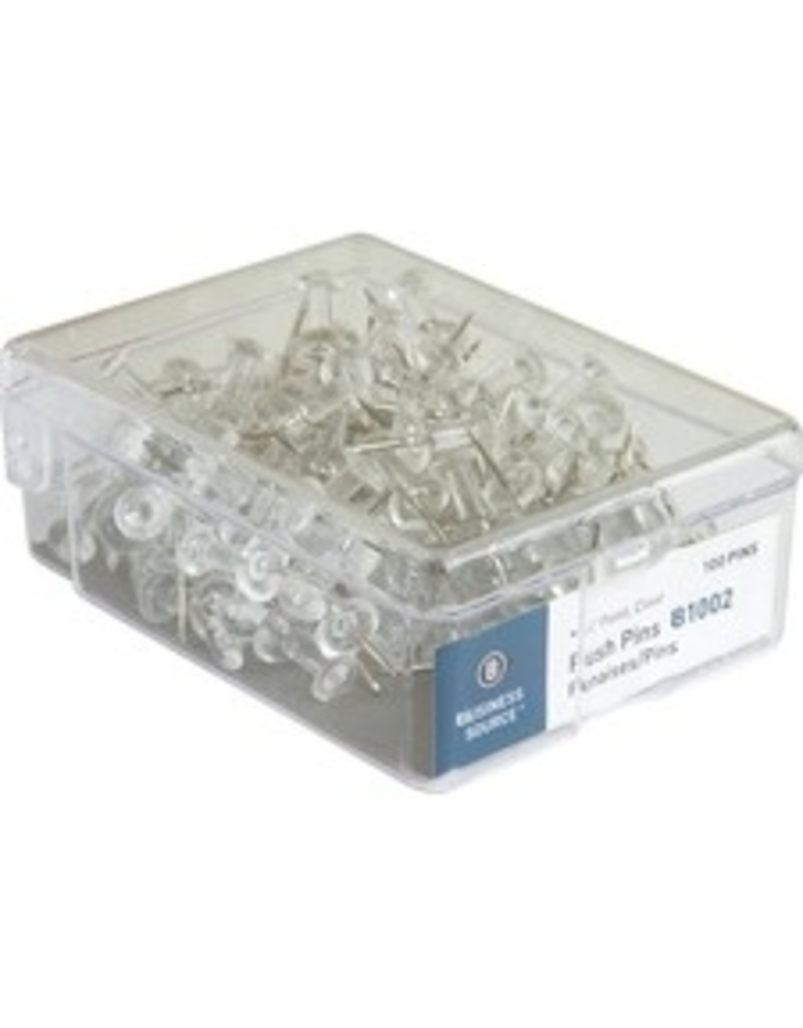 PUSH PINS         *CLEAR*1C/BX