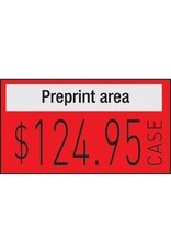 Labels for monarch red