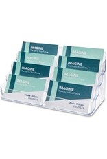 BUS CD HLDR 8 PCKT DESK *CLEAR