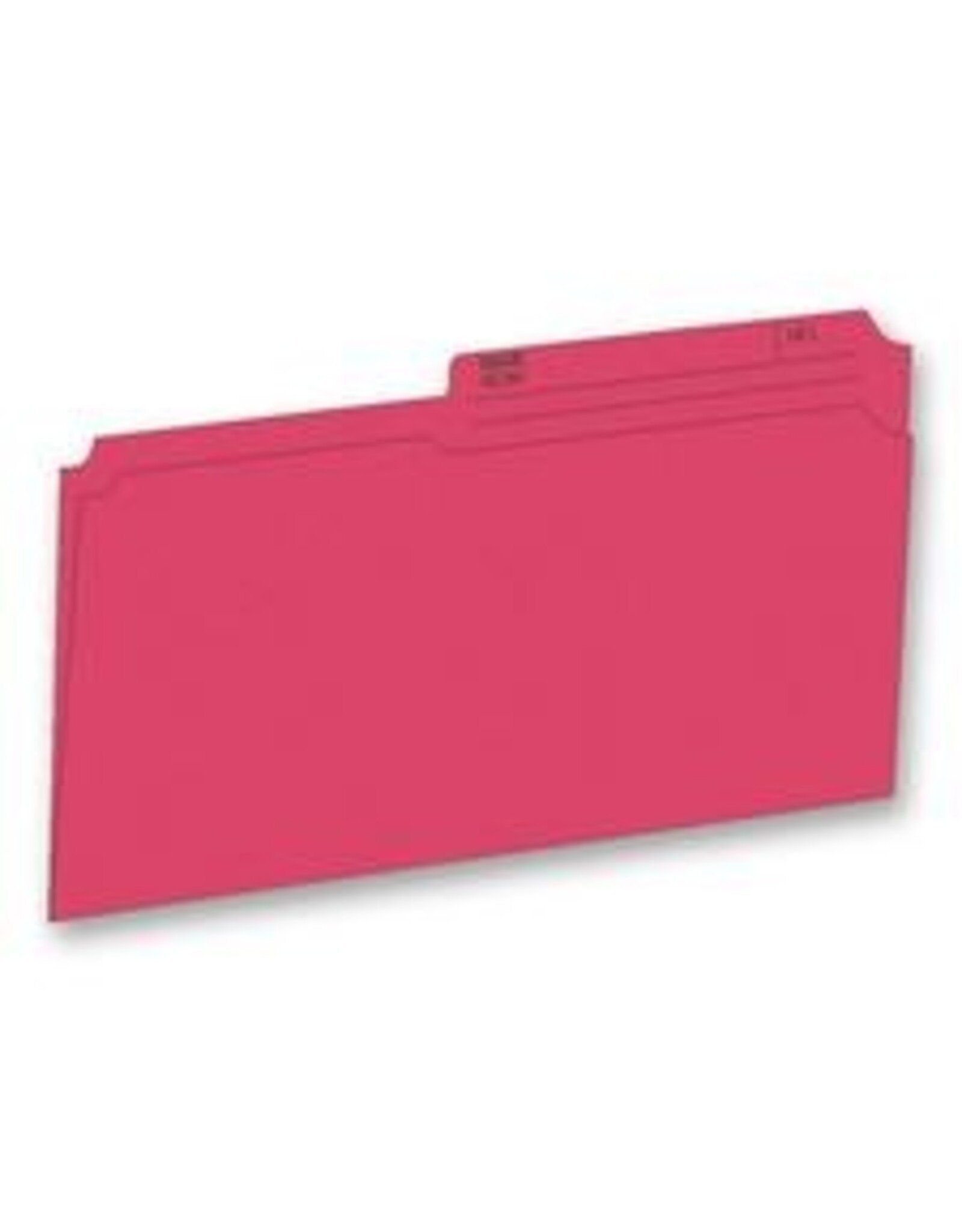 FILE FLDR 10.5PT LGL*RED*1C/BX