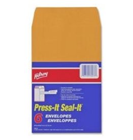 ENV, KRAFT S/ADHSV  6x9 * 6/PK