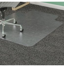 CHAIR MAT W/LIP CLEATED 36x48