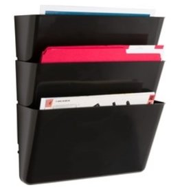 WALL STAKAFILE *BLACK* 3/PK