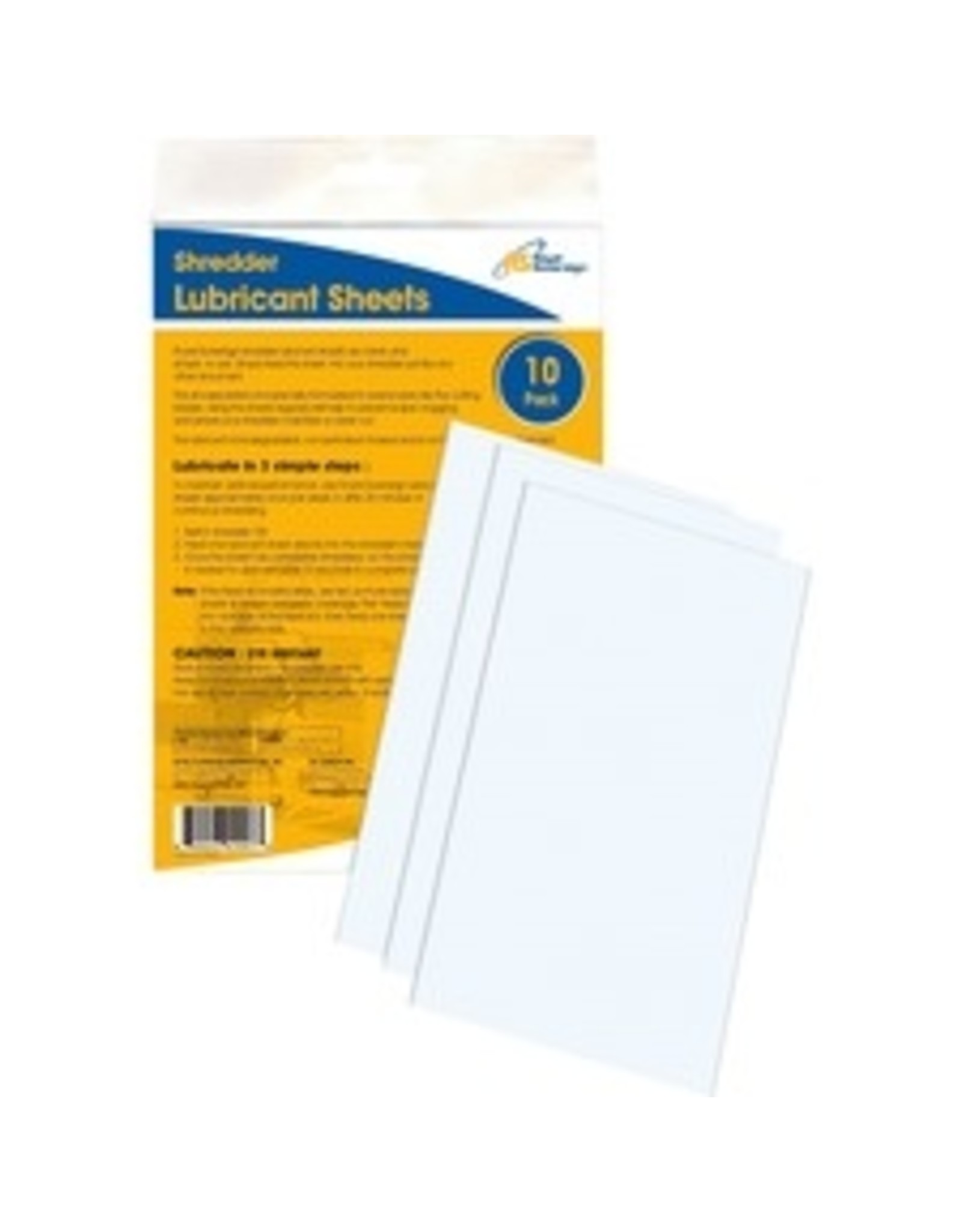 SHRDR LUBRICANT 10SHT 10PK
