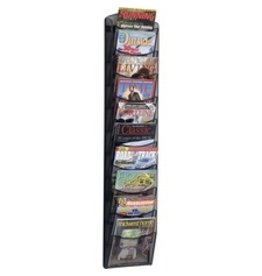 RACK,MAGAZINE,10PKT,BK