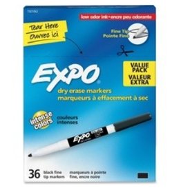 MARKER,EXPO,L/O,FINEBLK,BX36